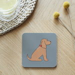 Golden Cocker Spaniel Dog Coaster By Sweet William