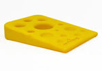 Swiss Cheese Wedge Chew Toy By Soda Pup
