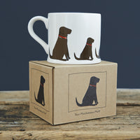 Chocolate Labrador Mug By Sweet William