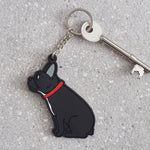 French Bulldog Dog Keyring By Sweet William