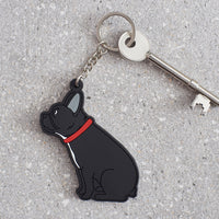 French Bulldog Dog Keyring By Sweet William