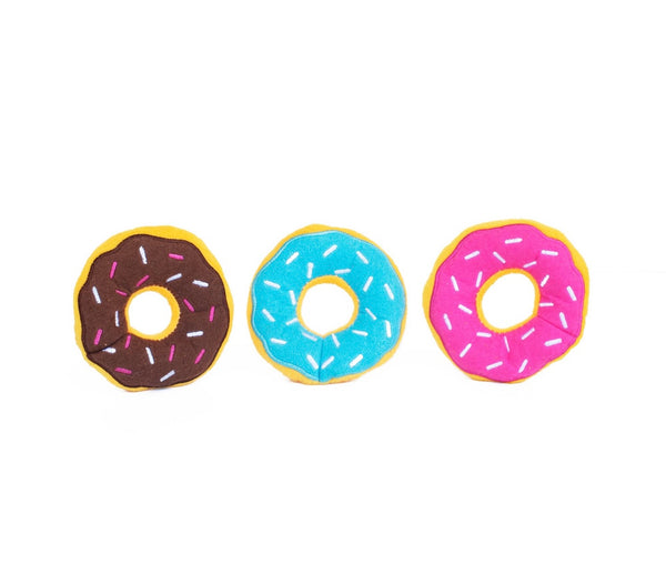 Miniz Three Pack Donuts By Zippy Paws