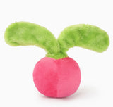 Feisty Veggie Radish Treat Dispenser Dog Toy By Hugsmart