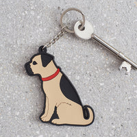 Border Terrier Dog Keyring By Sweet William