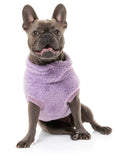 Lilac Purple Teddy Turtle Neck Sweater By FuzzYard