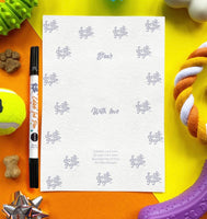 Happy Birthday Cheese Edible Dog Birthday Card By Scoff Paper