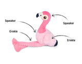 Fetching Flock Flamingo Dog Toy By P.L.A.Y