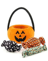 Howl-o-ween Trick Or Treat Basket Dog Toy By P.L.A.Y