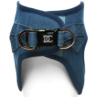 Midwash Denim Blue Step In Harness By Dogistry