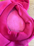 Hot Pink Cosy Dog Hoodie