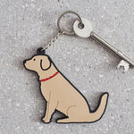 Golden Retriever Dog Keyring By Sweet William