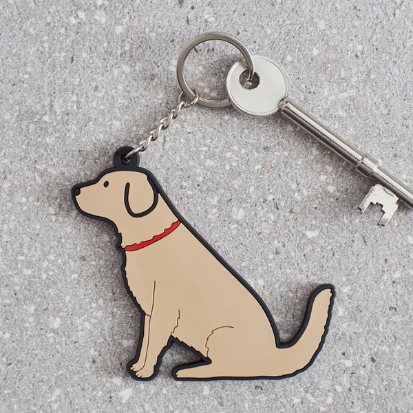 Golden Retriever Dog Keyring By Sweet William