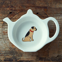 Border Terrier Tea Bag Dish By Sweet William