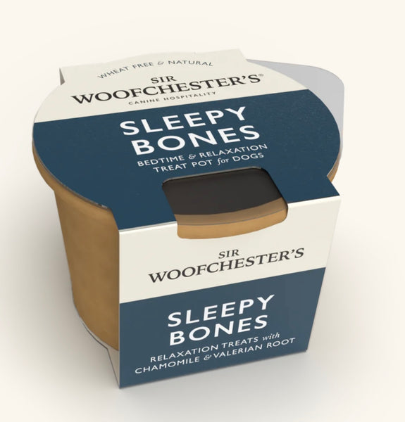 Sleepy Bones Treat Pot By Sir Woofchester’s