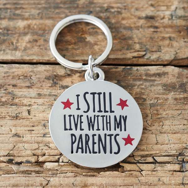 I Still Live With My Parents Dog Tag By Sweet William