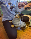 Dog Fleece & Knit Jumper Grey By House Of Paws