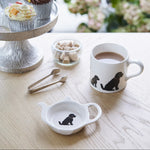 Black Cockapoo Tea Bag Dish By Sweet William