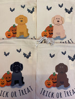 Halloween Trick Or Treat Dog Keepsake Bag By Hoobynoo