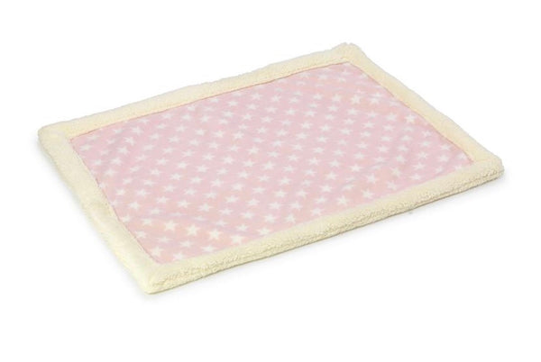 Pink Star Fleece Blanket By House Of Paws
