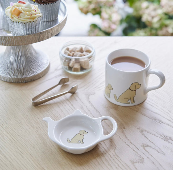 Apricot Cockapoo Tea Bag Dish By Sweet William