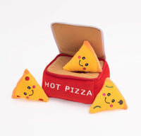 Zippy Burrow Pizza Box Toy By Zippy Paws