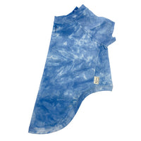 Blue Tie Dye Dog T-Shirt By The Luna Co
