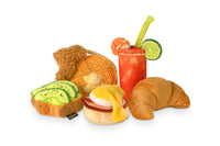 Brunch Eggs Benedict Dog Toy by P.L.A.Y