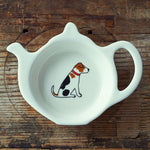 Jack Russel Tea Bag Dish By Sweet William