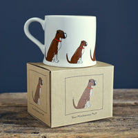 Boxer Mug By Sweet William