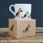 German Shepard Mug By Sweet William