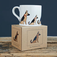 German Shepard Mug By Sweet William