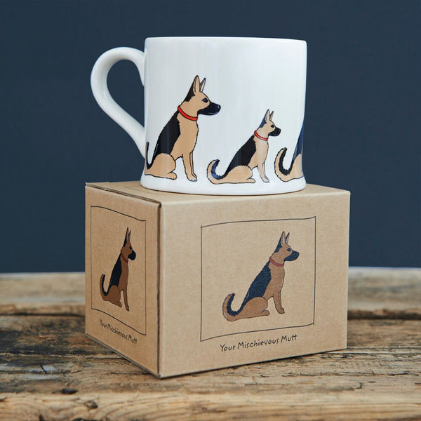 German Shepard Mug By Sweet William