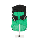Windbreaker Green Dog Jacket By Urban Pup