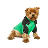 Windbreaker Green Dog Jacket By Urban Pup