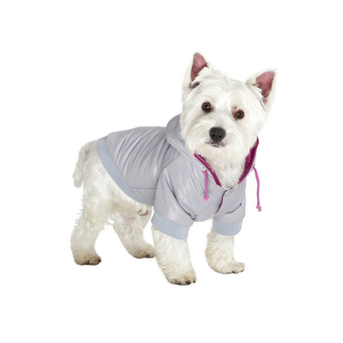 Rainstorm Grey Dog Jacket By Urban Pup