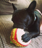 Taco Plush Dog Toy By P.L.A.Y