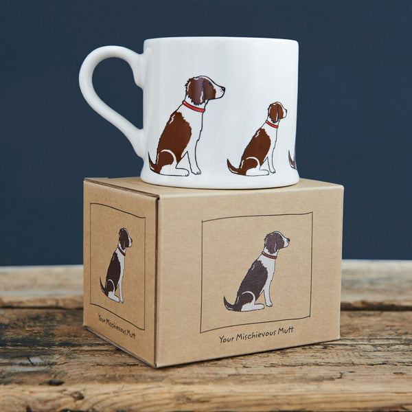 Springer spaniel mug top