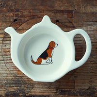 Beagle Tea Bag Dish By Sweet William