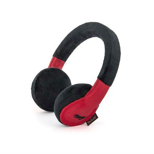 Headphones Plush Dog Toy By P.L.A.Y