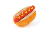 Hot Dog Plush Dog Toy By P.L.A.Y