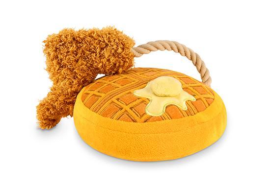 Brunch Chicken & Woofles Dog Toy by P.L.A.Y