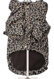 Rainstorm Brown Leopard Animal Print Dog Jacket By Urban Pup