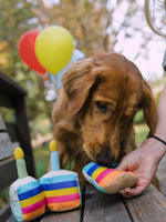 Bone-Appetit Cake Dog Toy by P.L.A.Y